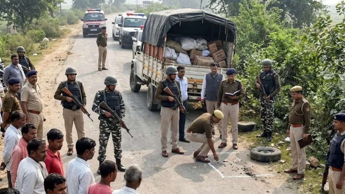 नालंदा में शराब तस्करों को पकड़ने गई पुलिस टीम पर अंधाधुंध फायरिंग, गोली लगने से सिपाही की मौत