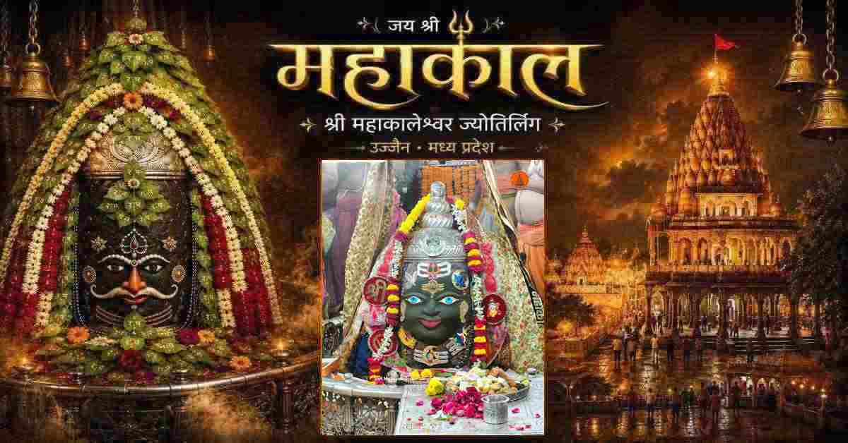 12 अक्टूबर महाकाल भस्म आरती: चंदन, त्रिपुंड और आभूषणों से बाबा का दिव्य श्रृंगार, यहां कीजिए दर्शन 