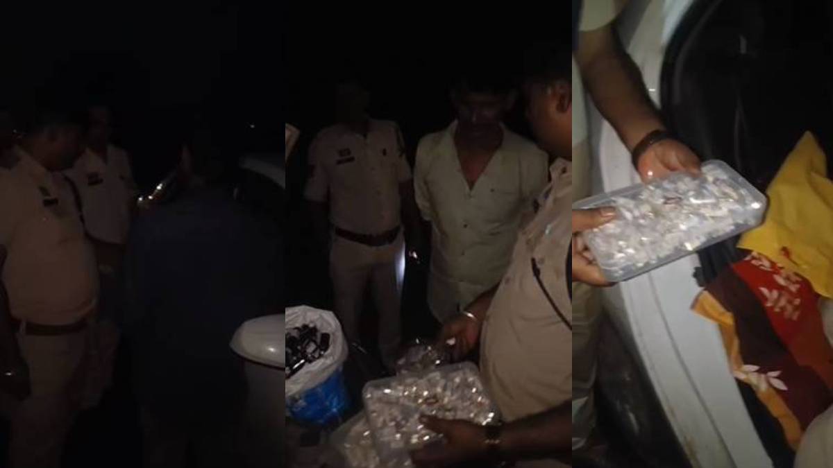 नशे के कारोबार पर पुलिस का शिकंजा, कार से 450 नशीले इंजेक्शन जब्त, दो आरोपी गिरफ्तार