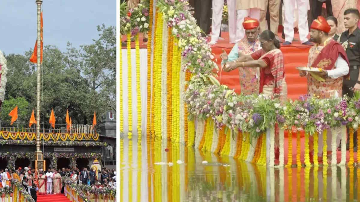 राष्ट्रपति द्रौपदी मुर्मू के ‘धर्मध्वज’ को फहराने के साथ शुरू हुआ नासिक-त्र्यंबकेश्वर सिंहस्थ कुंभ मेला…