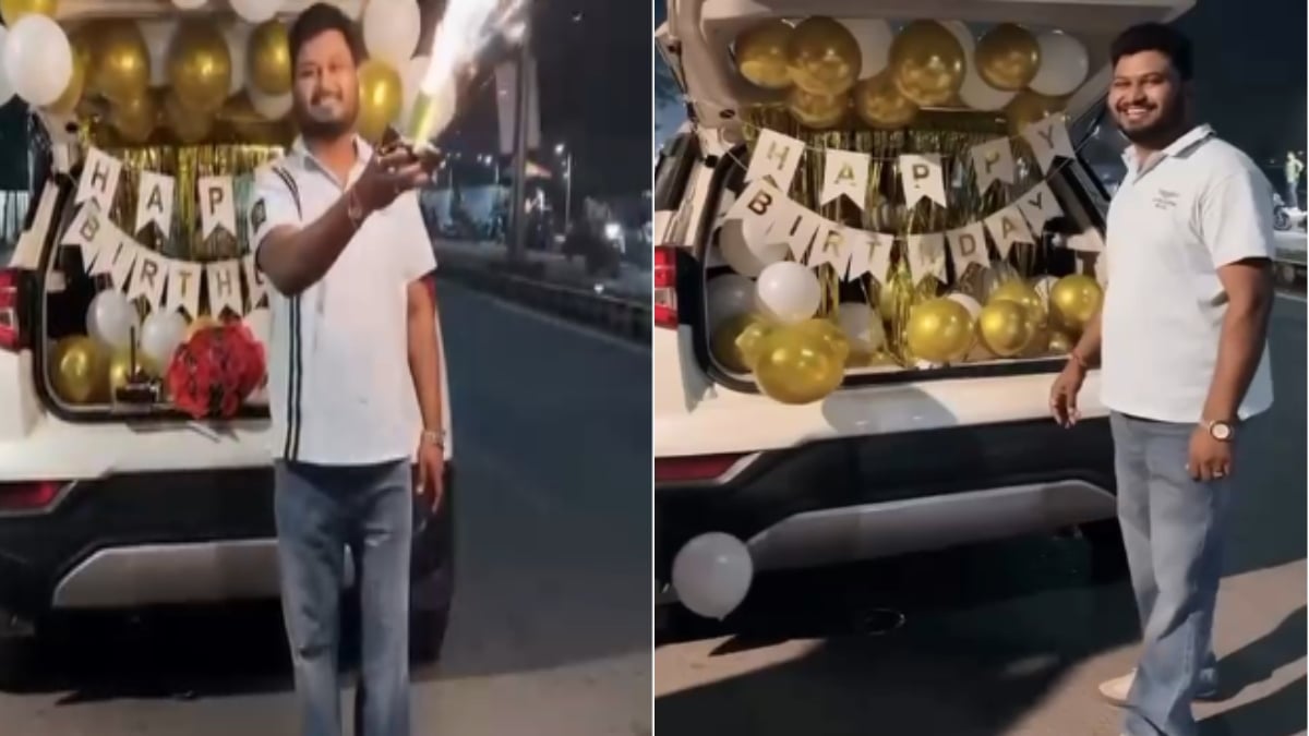 हाईकोर्ट के आदेश की अवहेलना: नायब तहसीलदार ने बीच सड़क आतिशबाजी कर किया बर्थडे सेलिब्रेशन, वीडियो सोशल मीडिया पर वायरल