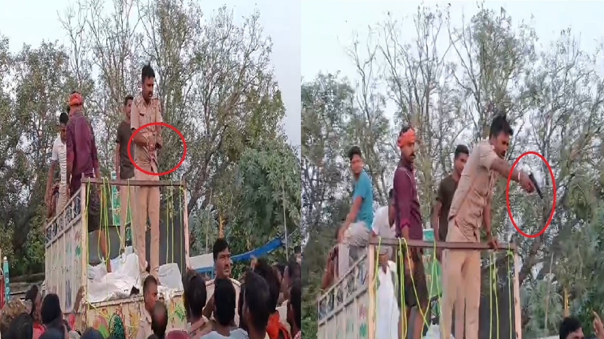 सारण: राहत सामग्री बांटने पहुंचे SHO ने तानी पिस्टल, VIDEO वायरल होते ही SSP ने किया सस्पेंड