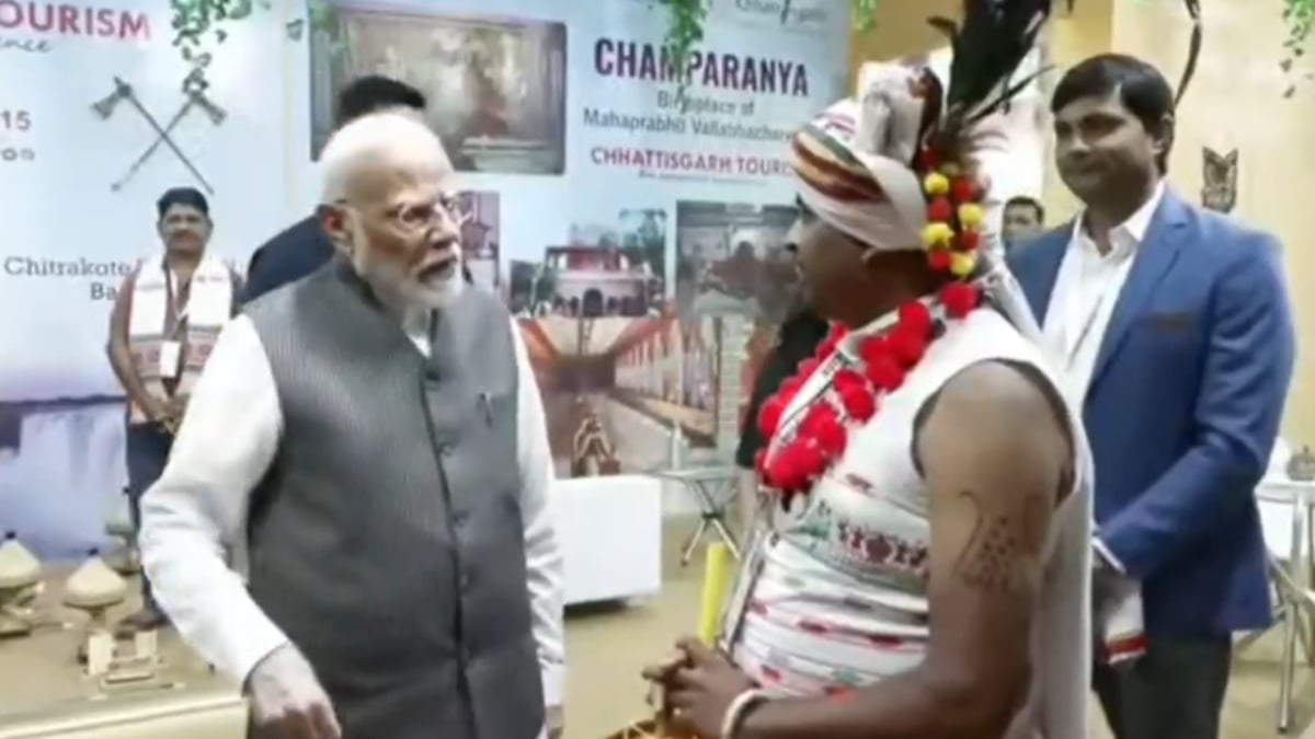 भारत पर्व में छत्तीसगढ़ की धूम, बांस शिल्प और कोसा साड़ियों ने खींचा ध्यान, PM मोदी ने की जमकर सराहना