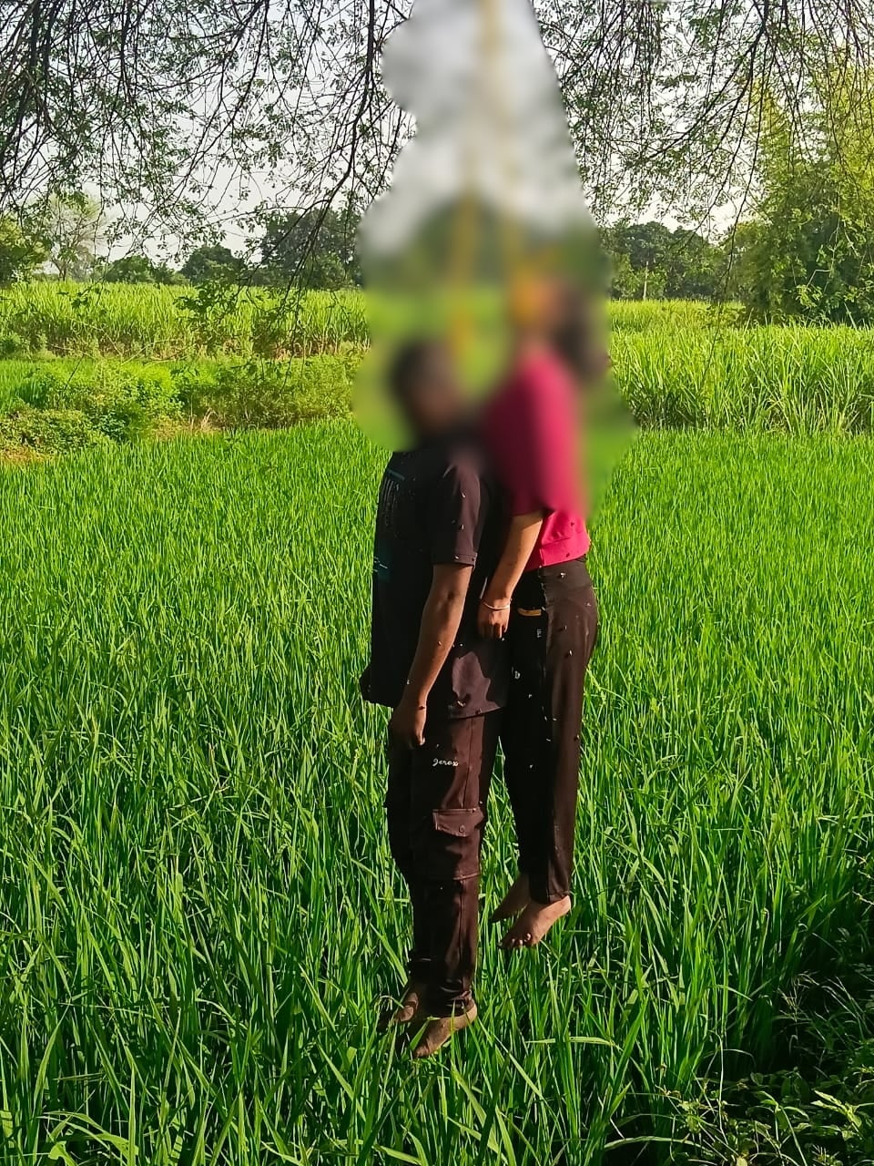 दो बच्चों के पिता ने प्रेमिका संग की आत्महत्या: एक ही फंदे पर लटकी मिली दोनों की लाश, इलाके में फैली सनसनी