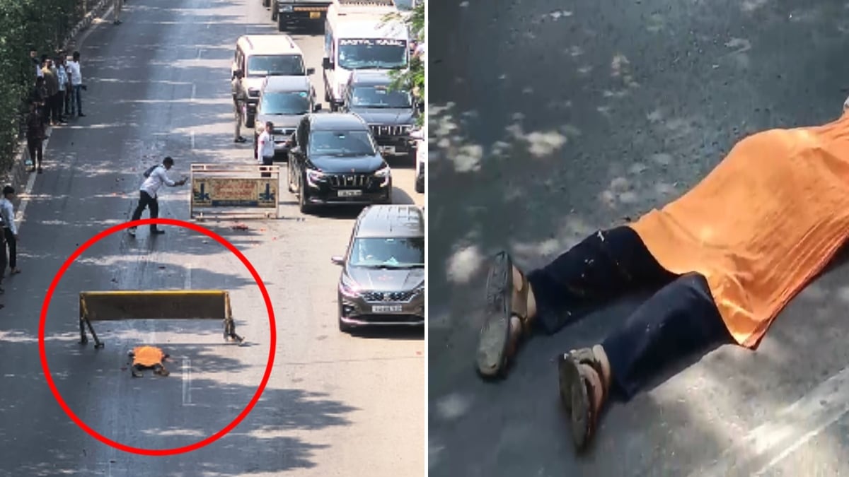 भीषण सड़क हादसा: तेज रफ्तार ट्रक ने युवक को कुचला, मौके पर मौत