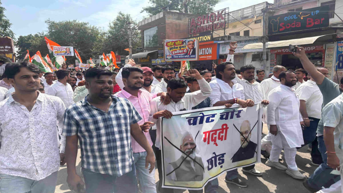 Rajasthan Politics: ‘वोट चोरी’ के मुद्दे पर अलवर में कांग्रेस का पैदल मार्च, जितेंद्र सिंह बोले- अब यह सिर्फ कांग्रेस की लड़ाई नहीं