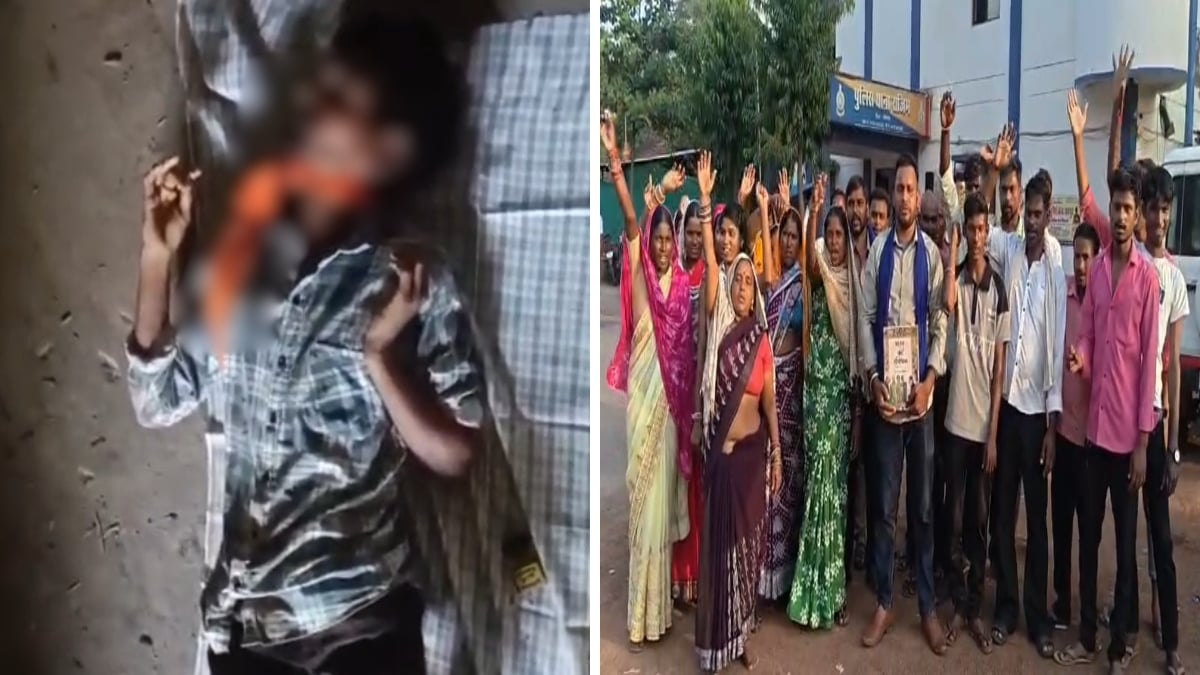 ग्रामीण की संदिग्ध मौत: फांसी के फंदे पर लटकी मिली लाश, परिजनों ने की जांच के बाद कार्रवाई की मांग