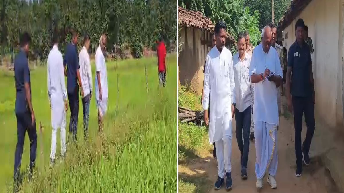 हाथी प्रभावित क्षेत्रों में पहुंचे सांसद चिंतामणि महाराज: चौपाल लगाकर सुनी ग्रामीणों की समस्याएं, अधिकारियों को दिए आवश्यक निर्देश