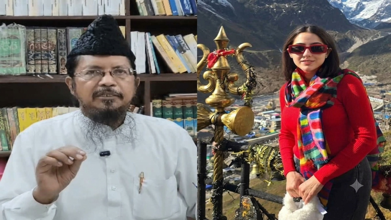 सारा अली खान के केदारनाथ जाने पर भड़के मौलाना शहाबुद्दीन! बताया ‘खुदा की बारगाह में मुजरिम’, मचा  बवाल