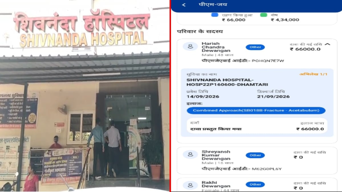 निजी अस्पताल पर गंभीर आरोप: आयुष्मान कार्ड से कैशलेस इलाज का झांसा देकर की डबल वसूली, मरीज ने कलेक्टर से की शिकायत