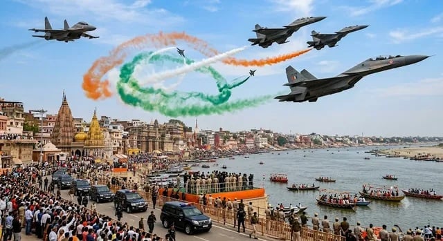 ‘दुश्मन संभल जाएं…’ काशी में वायुसेना का सबसे बड़ा शक्ति-प्रदर्शन: राफेल-तेजस दिखाएंगे करतब, नोट कर लें तारीख